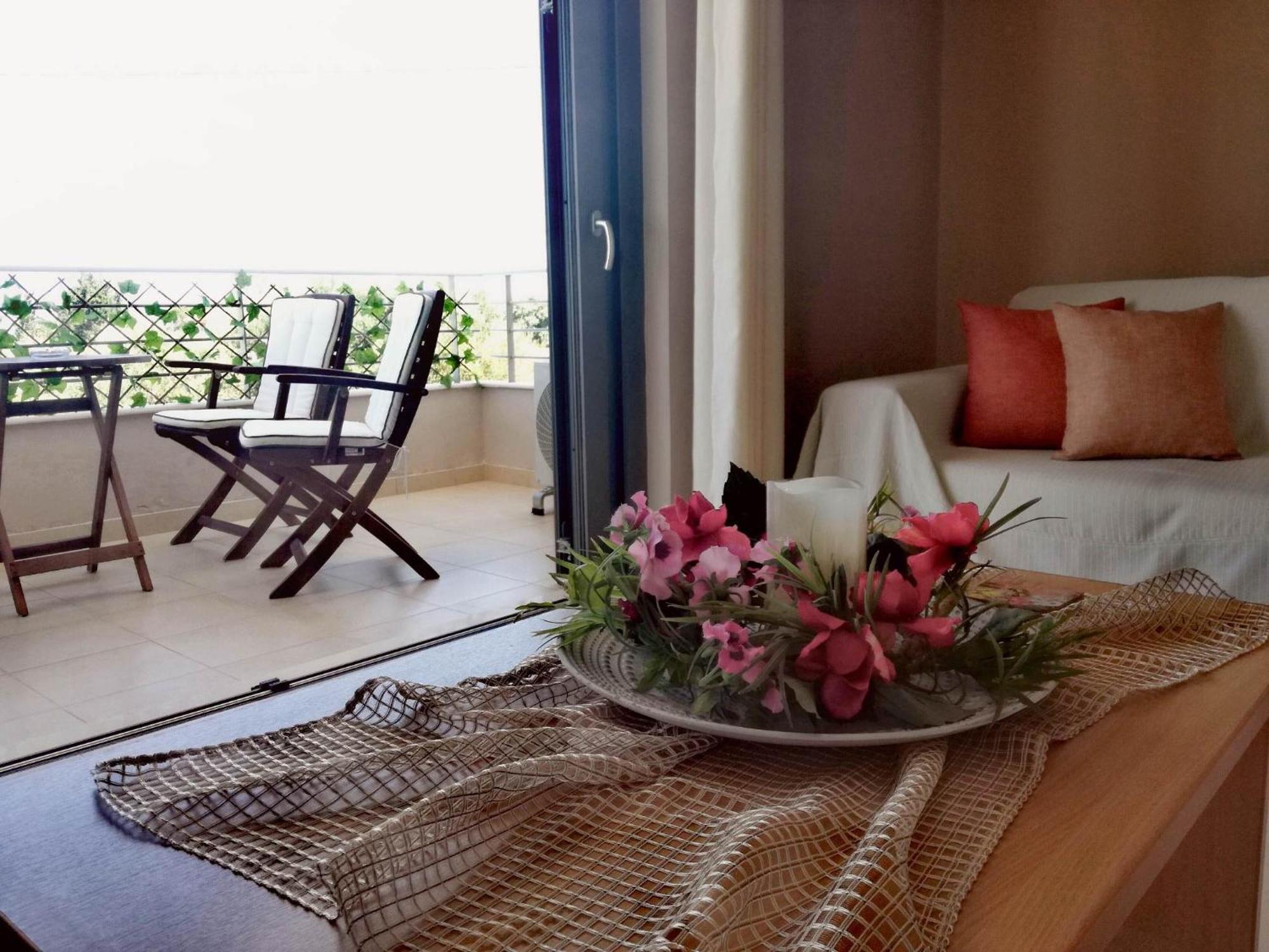 Appartamento Vista Di Mare Lixouri Esterno foto